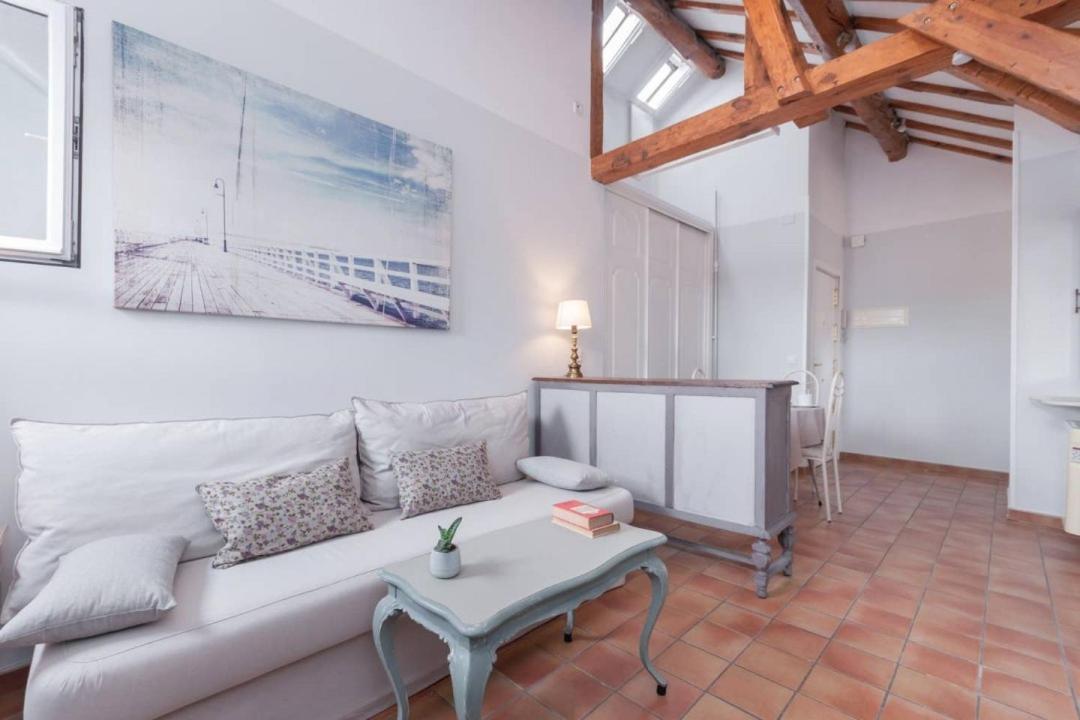 Cozy One-Bedroom Penthhouse La Latina Madrid Luaran gambar