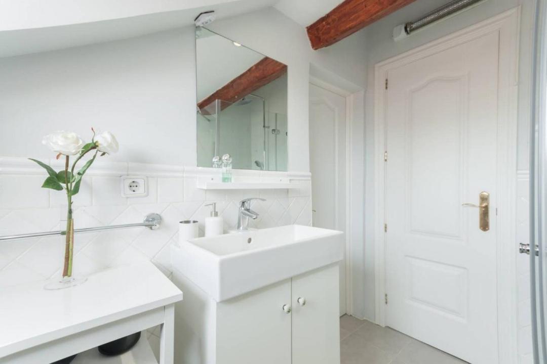 Cozy One-Bedroom Penthhouse La Latina Madrid Luaran gambar